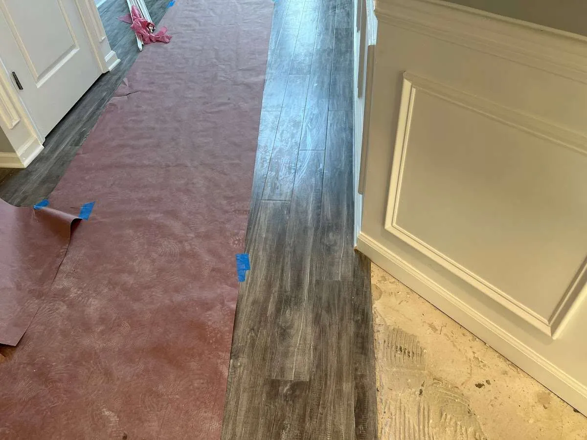 Completed marble shower restoration in Bristol